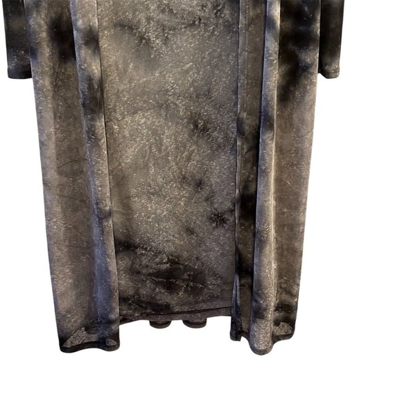 Lovely Day Women's Gray Tie Dye Long Kimono Cardigan and Sleeveless Dress Size L - Picture 15 of 15